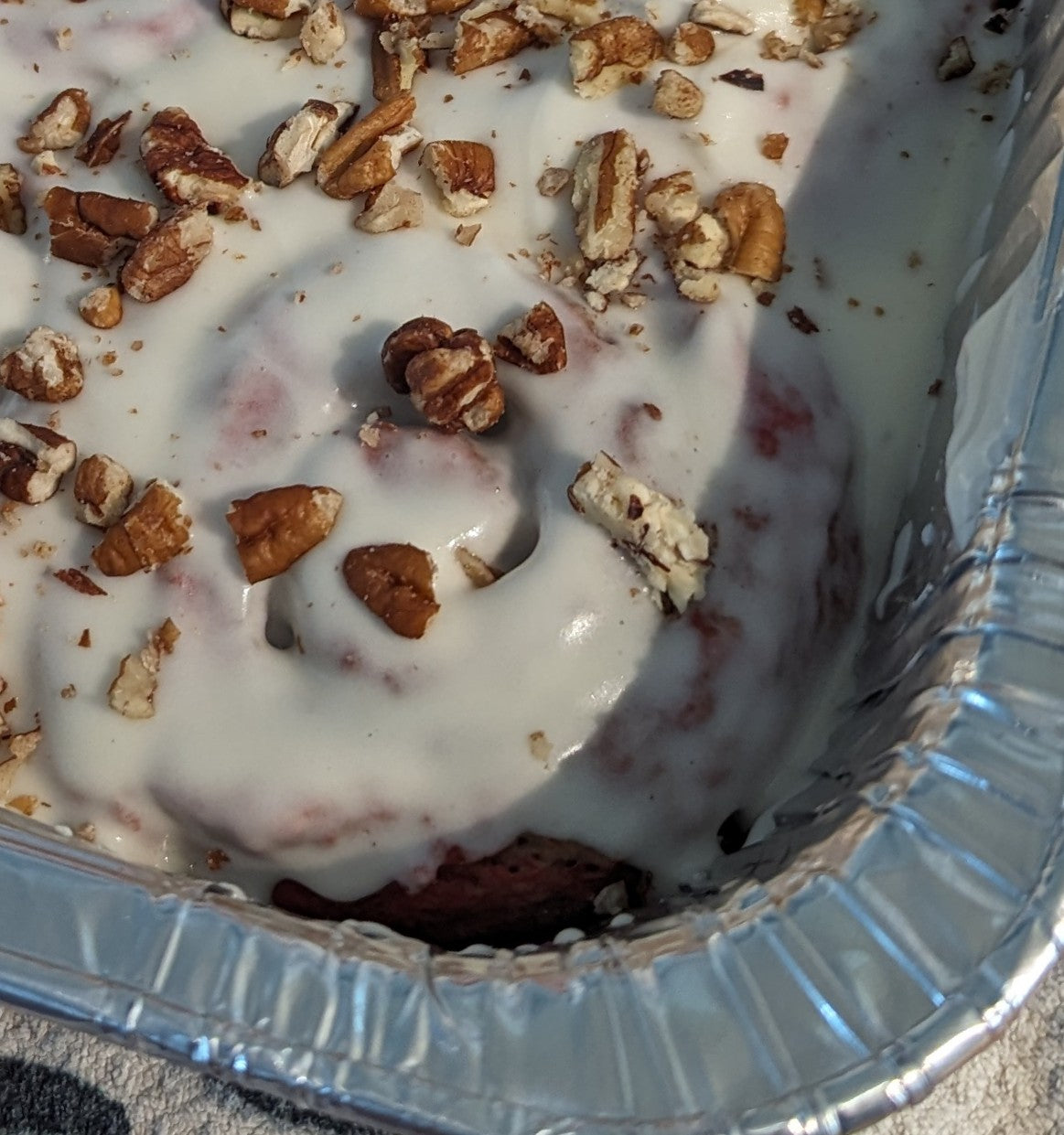 Red Velvet Cinnamon Roll